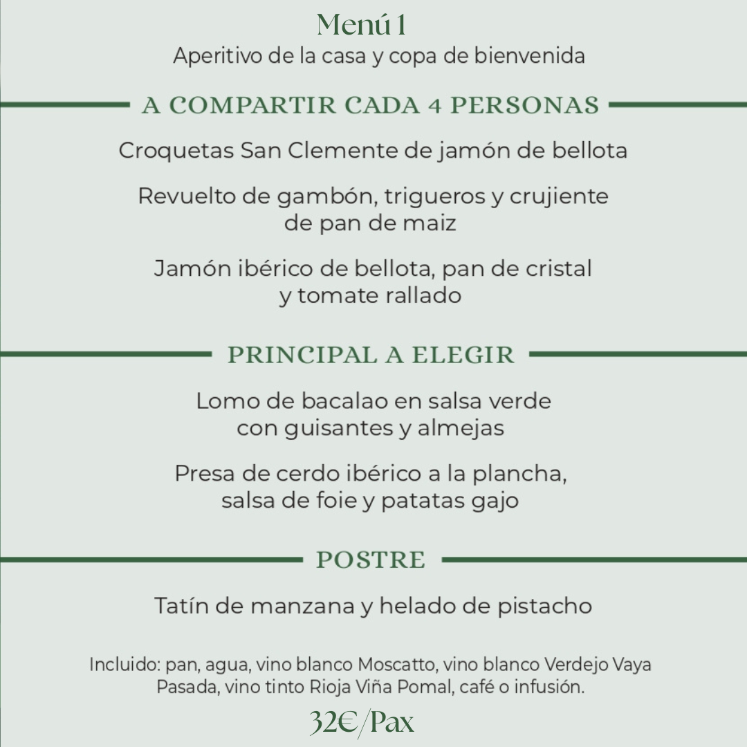 Restaurante El Secreto de San Clemente Photo Menu 4