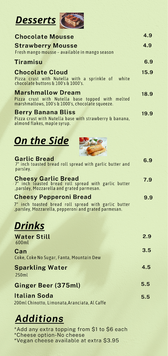 Elite Slice- Pizza in Whitebridge Photo Menu 5