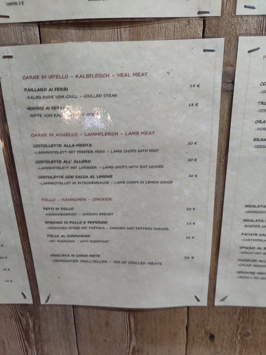 Ristorante La Rocchetta Photo Menu 8