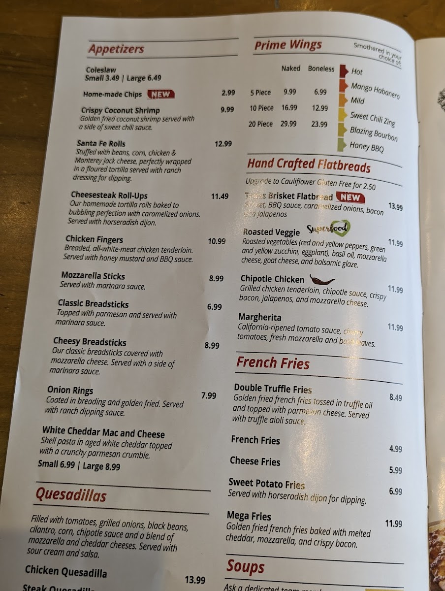 Pats Select Pizza | Grill Photo Menu 7