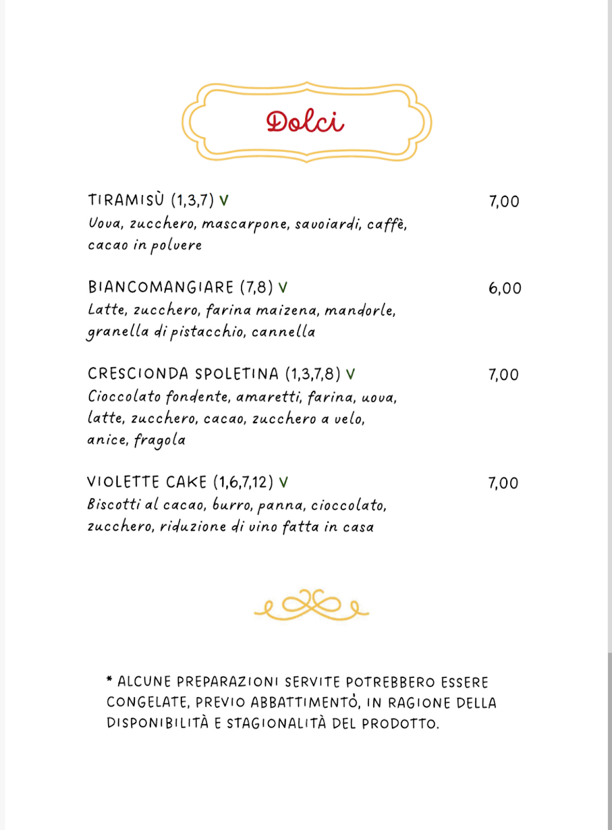 Bacco In Trastevere Photo Menu 5