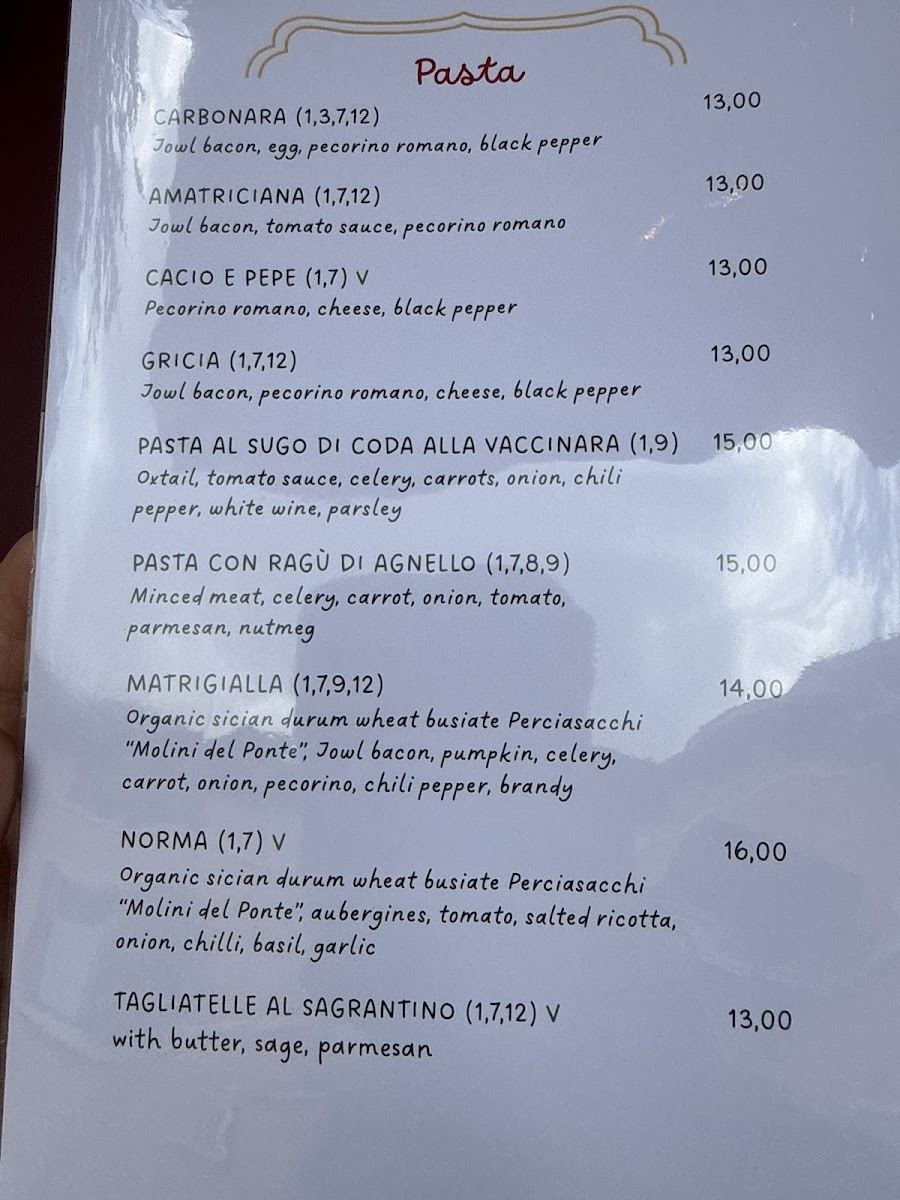 Bacco In Trastevere Photo Menu 7
