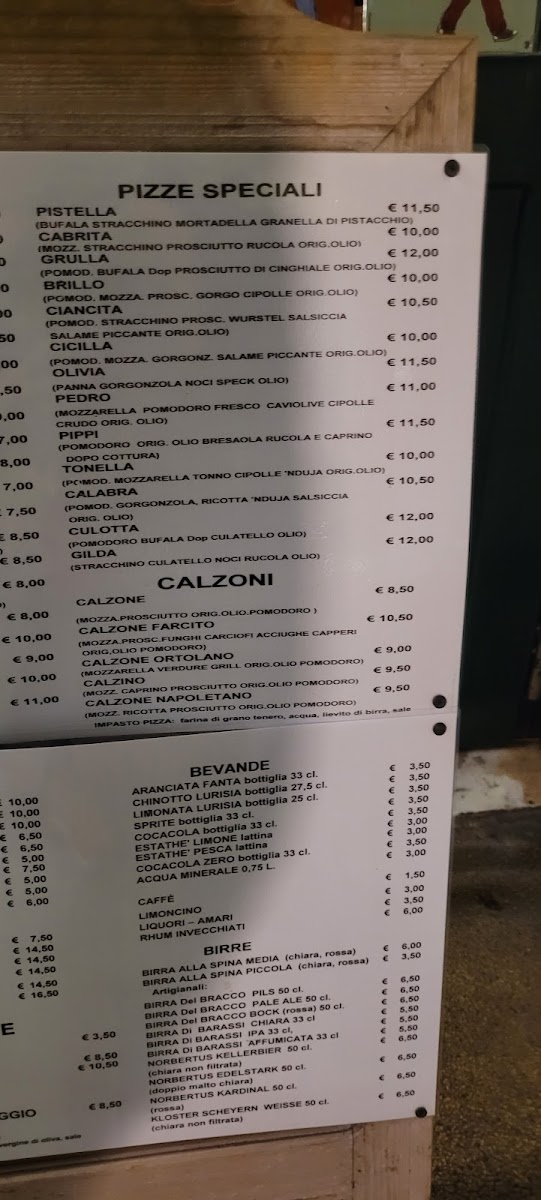 I Due Forni Pizzeria Photo Menu 7