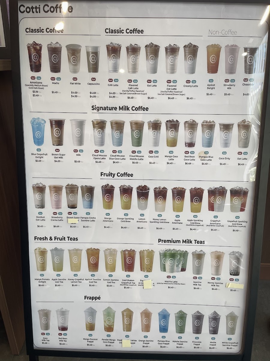 COTTI COFFEE-PEARL HIGHLANDS Photo Menu 5