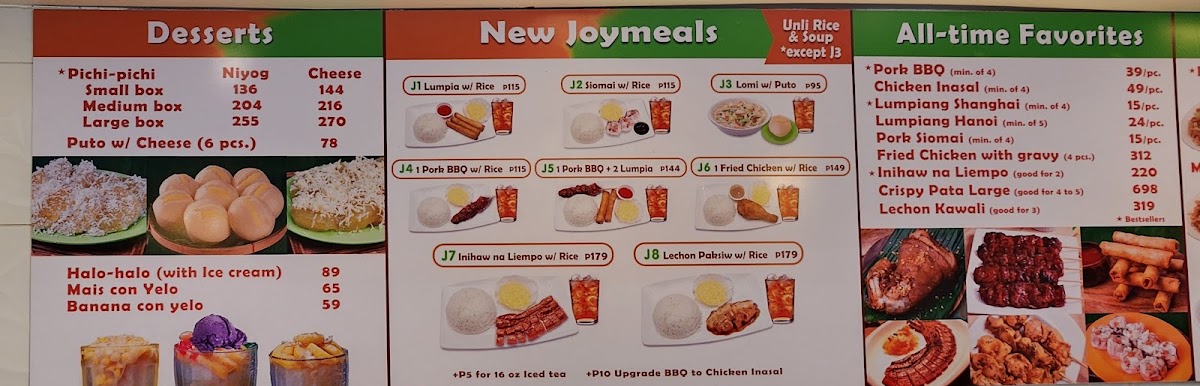 Taste Of Joy Soldiers Photo Menu 8