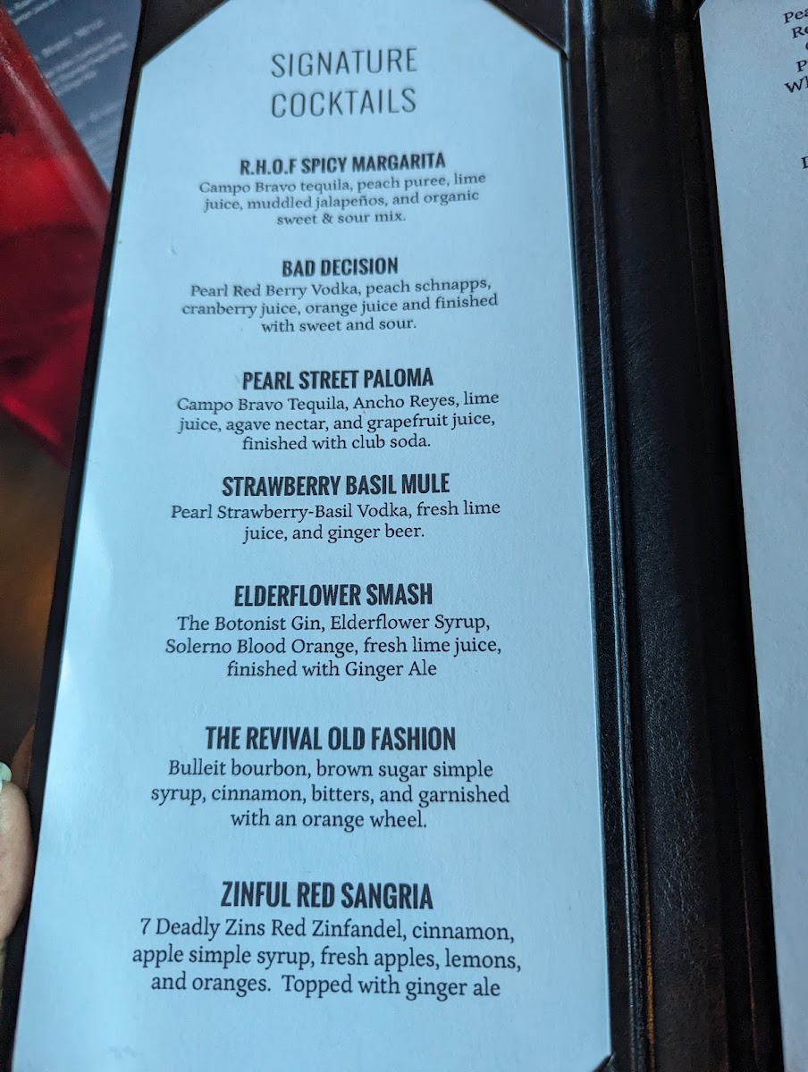 Pearl Street Pizzeria & Pub Photo Menu 5