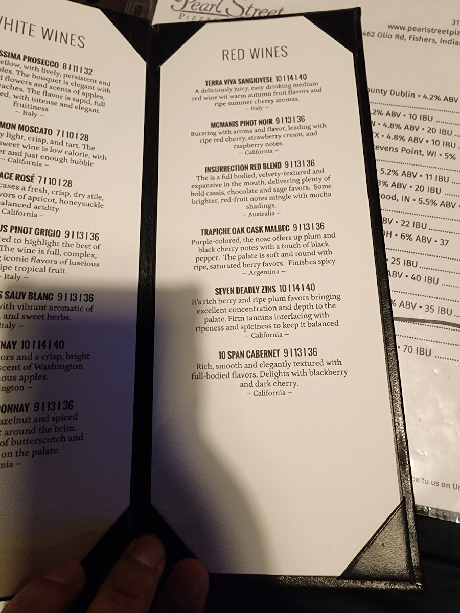Pearl Street Pizzeria & Pub Photo Menu 7