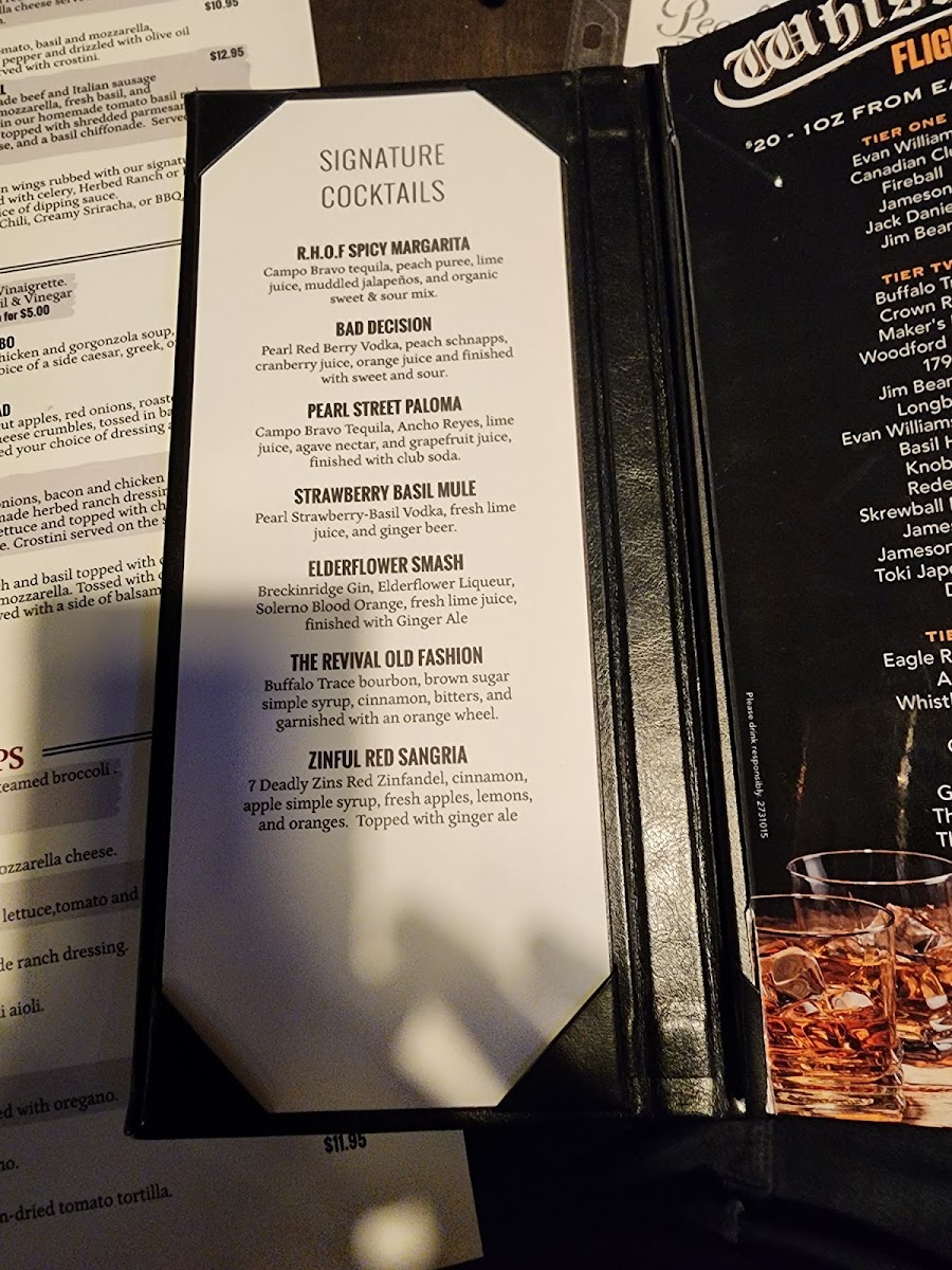 Pearl Street Pizzeria & Pub Photo Menu 8