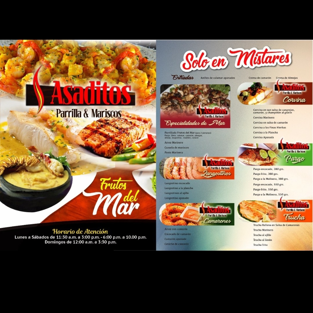 Asaditos restaurante Photo Menu 2