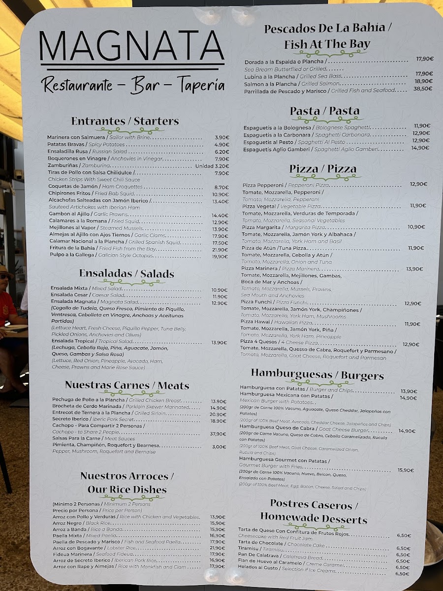 Restaurante Magnata Photo Menu 2