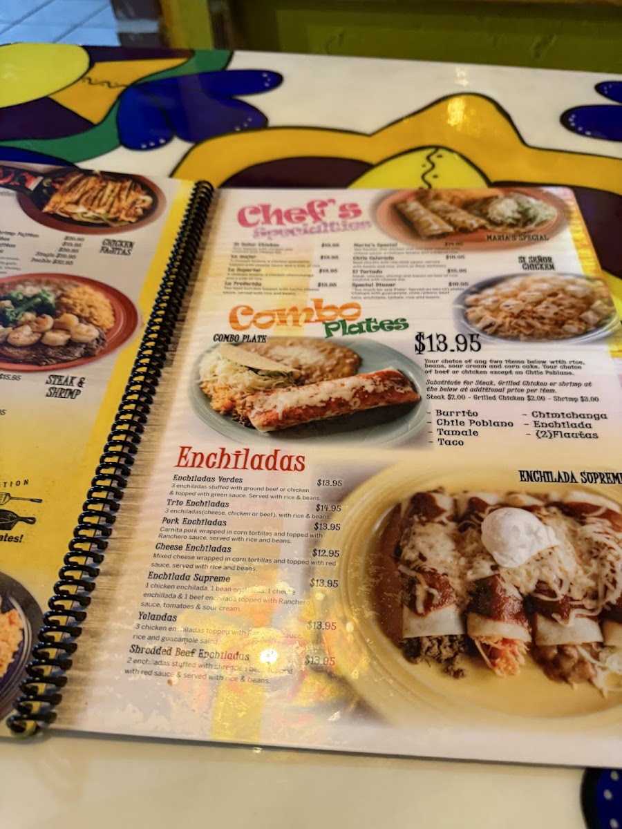 Si Señor Mexican Restaurant Photo Menu 1