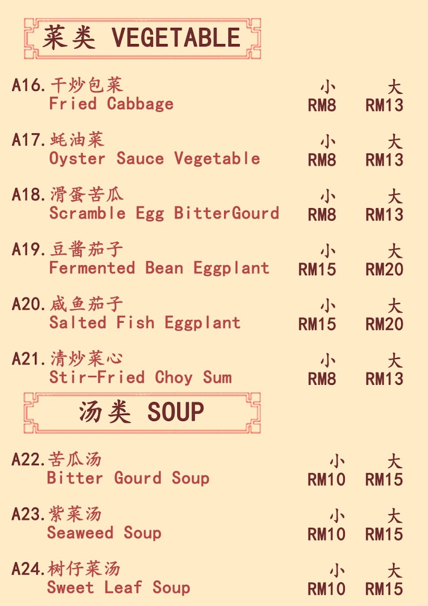 Restoran Shi Wei • 思味美食馆 Photo Menu 5