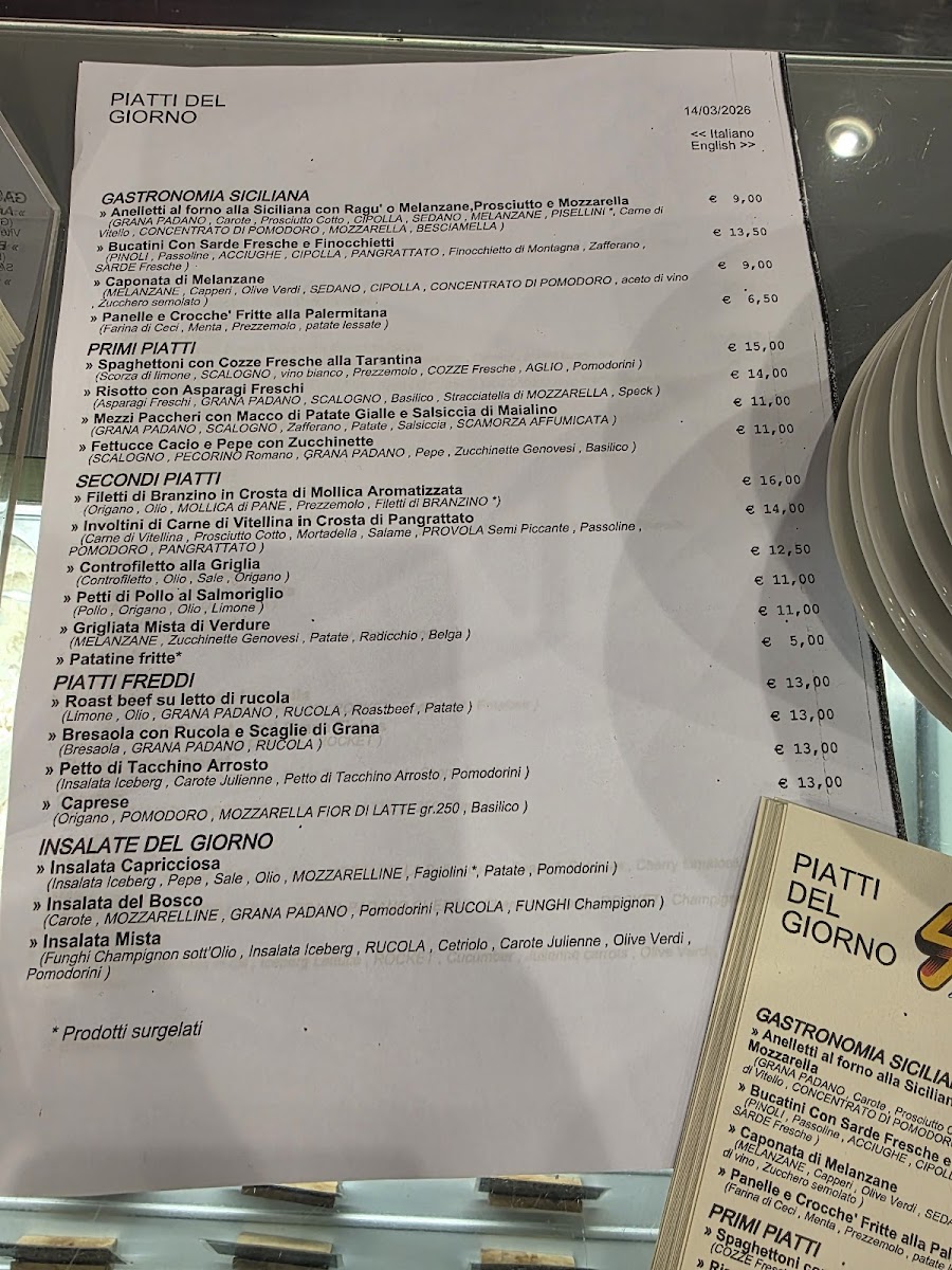Antico Caffè Spinnato Photo Menu 2