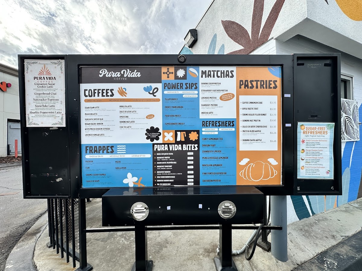 Pura Vida Coffee Photo Menu 3