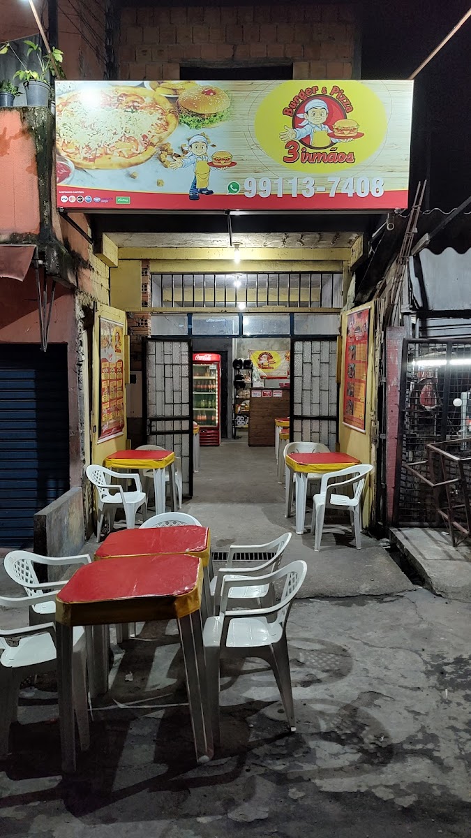 Burger e pizza 3 irmãos