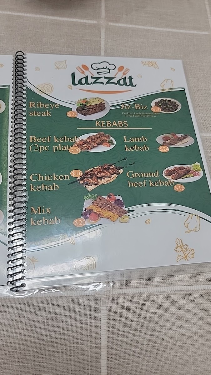 Lazzat Photo Menu 10