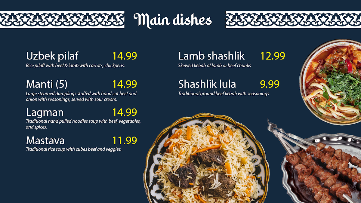 Lazzat Photo Menu 4