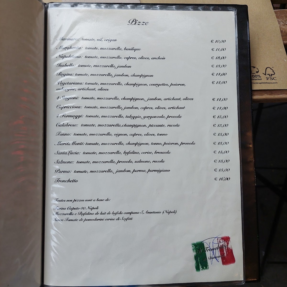 Il tronchetto da Domenico Photo Menu 6