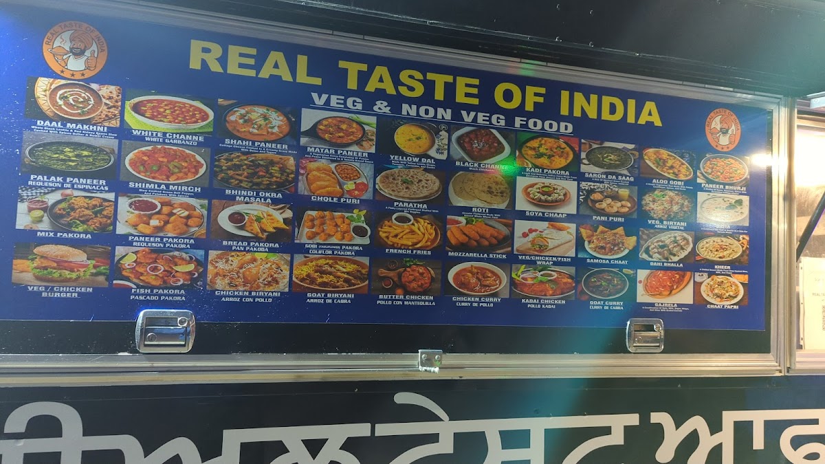 Real Taste Of India Photo Menu 4