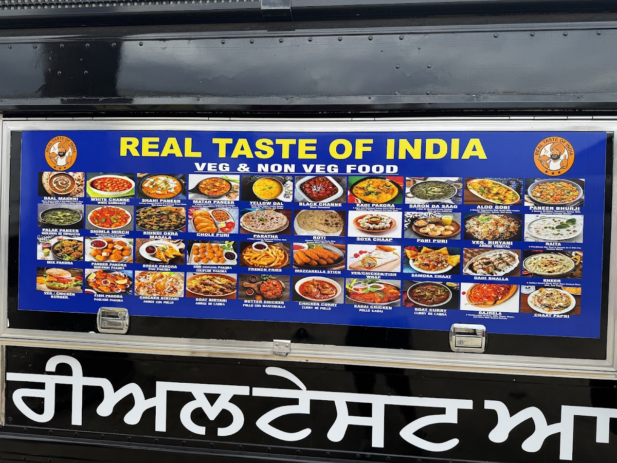 Real Taste Of India Photo Menu 5