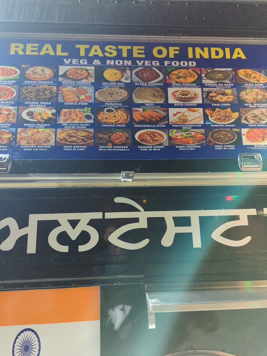 Real Taste Of India Photo Menu 6