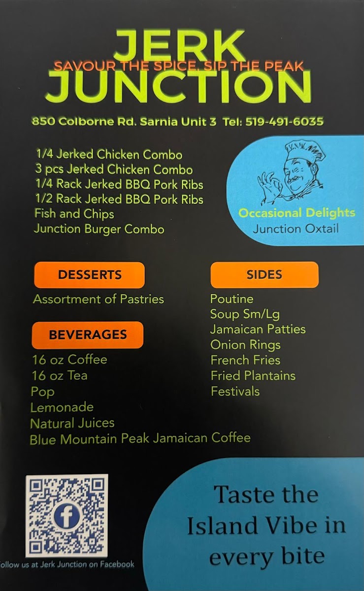 Jerk Junction Photo Menu 2