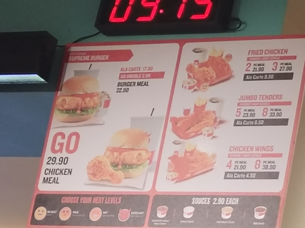 Hott Chickk Restaurant Photo Menu 10