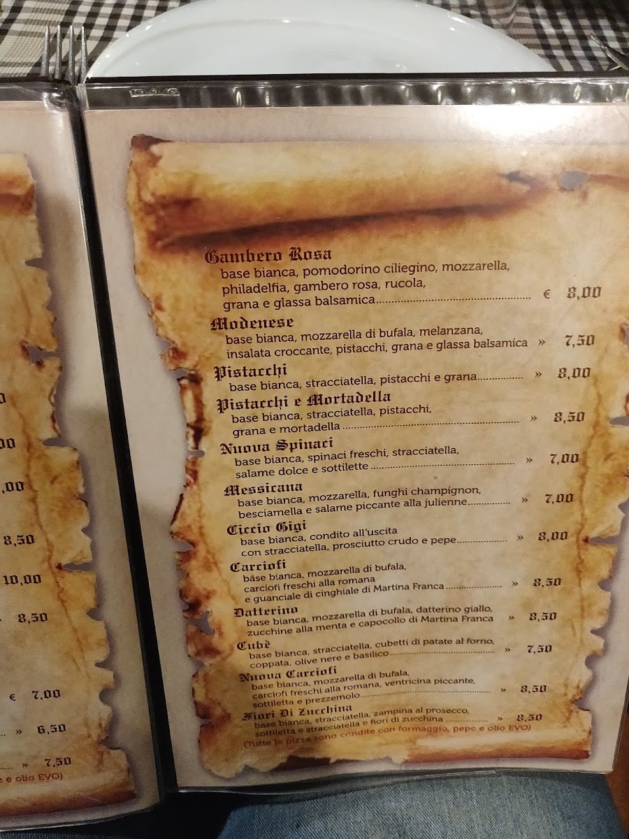 La Tana Photo Menu 1