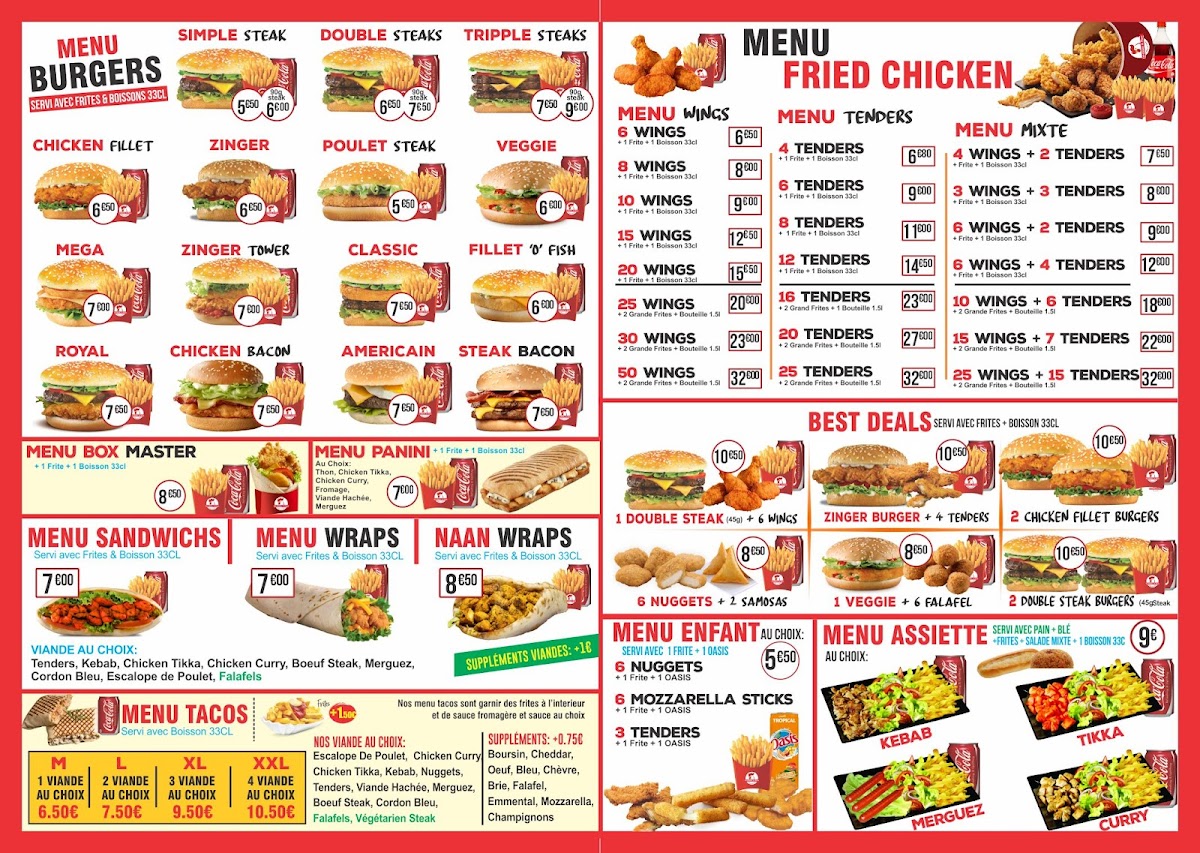 Fri-Chicks & Pizza Photo Menu 6