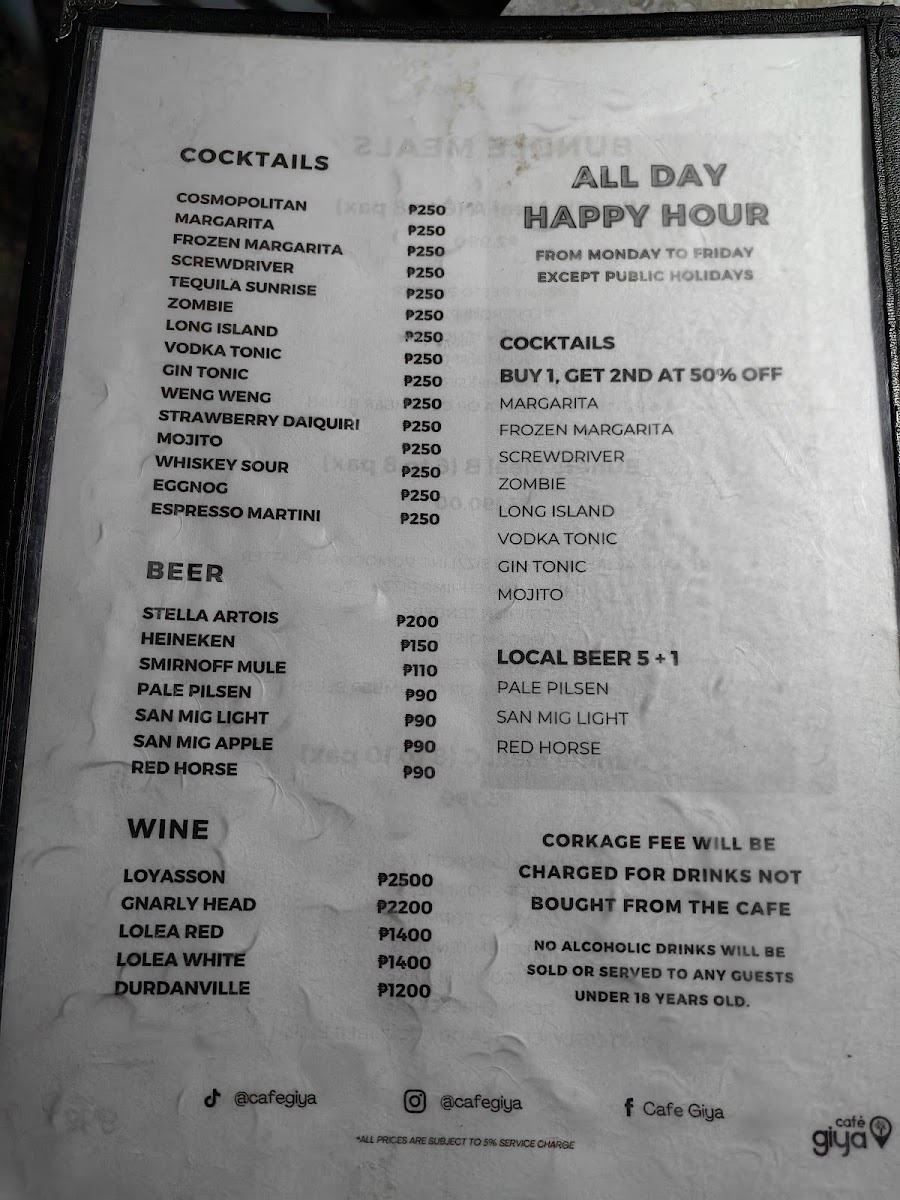 Cafe Giya Photo Menu 10
