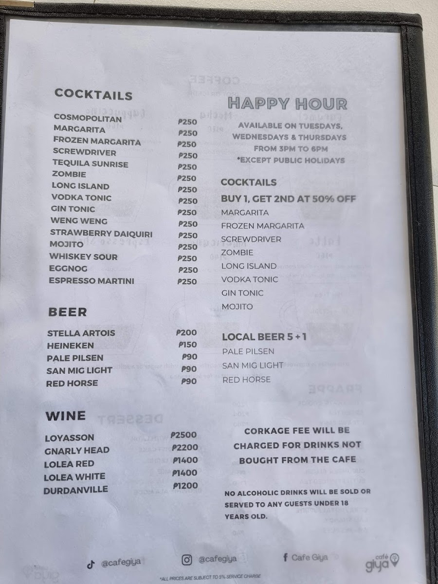 Cafe Giya Photo Menu 6
