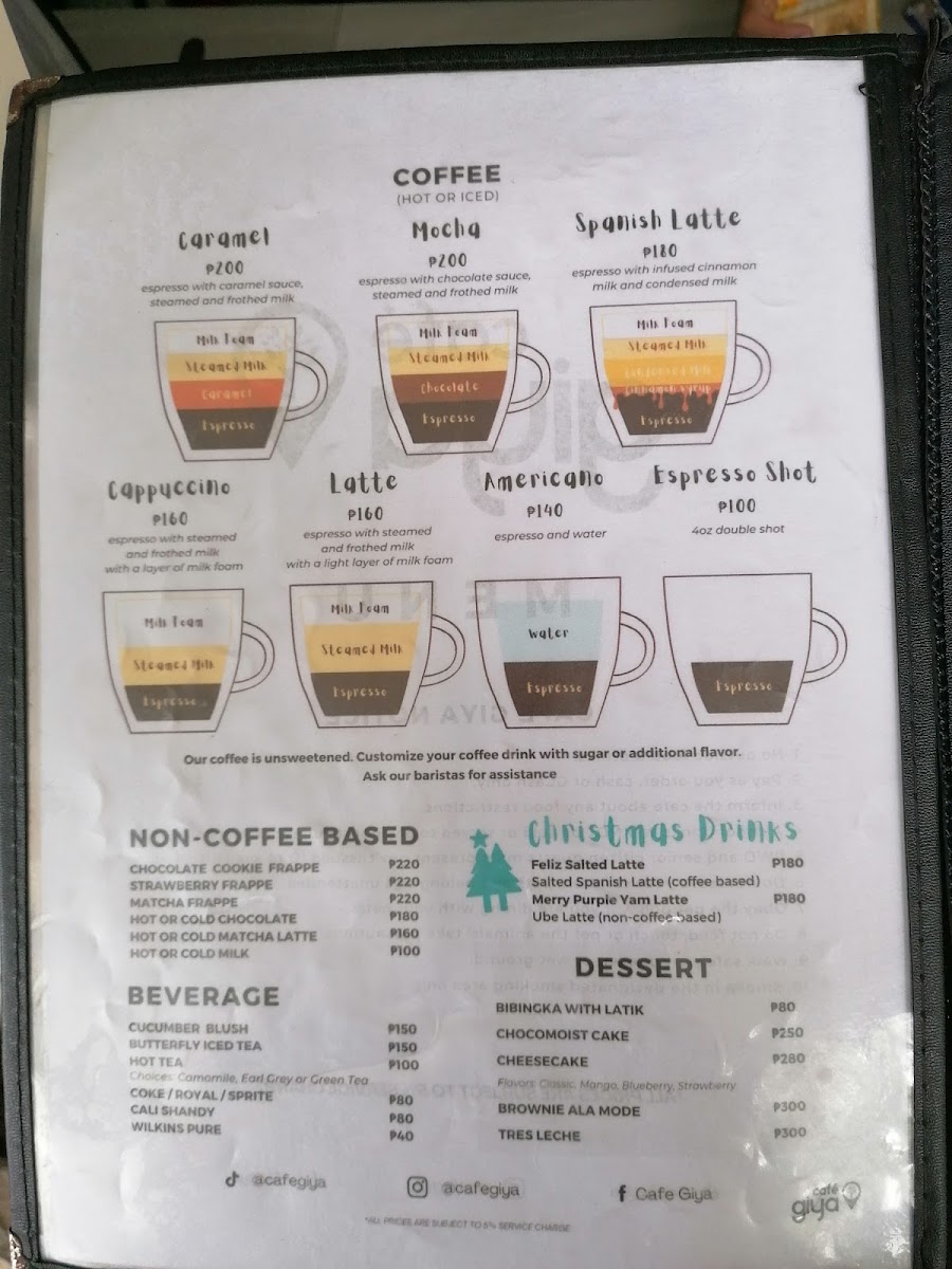 Cafe Giya Photo Menu 8