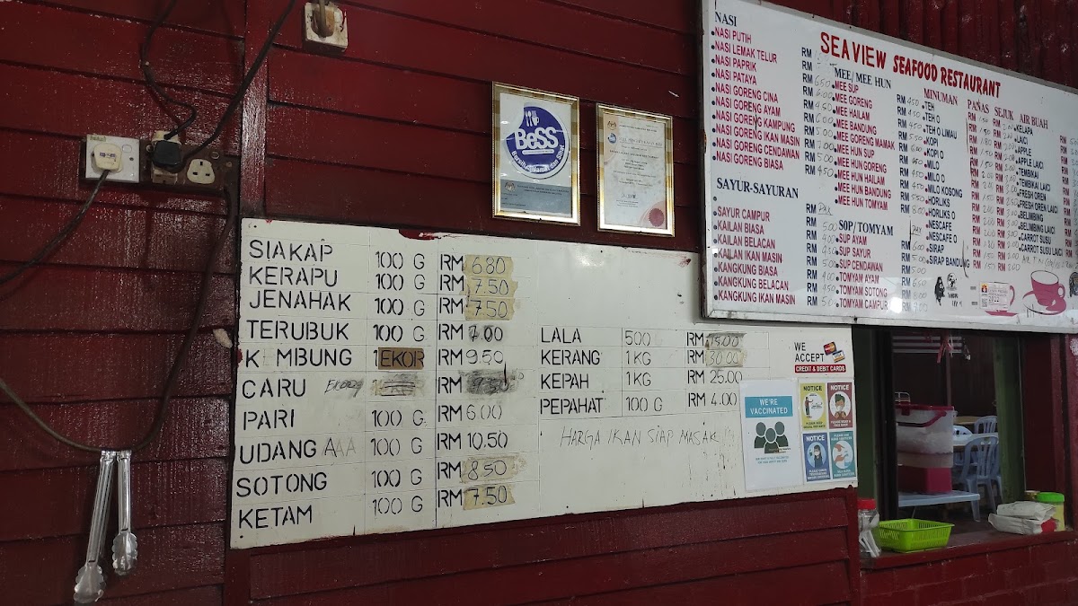 Bagan Lalang Seaview Restaurant Photo Menu 6