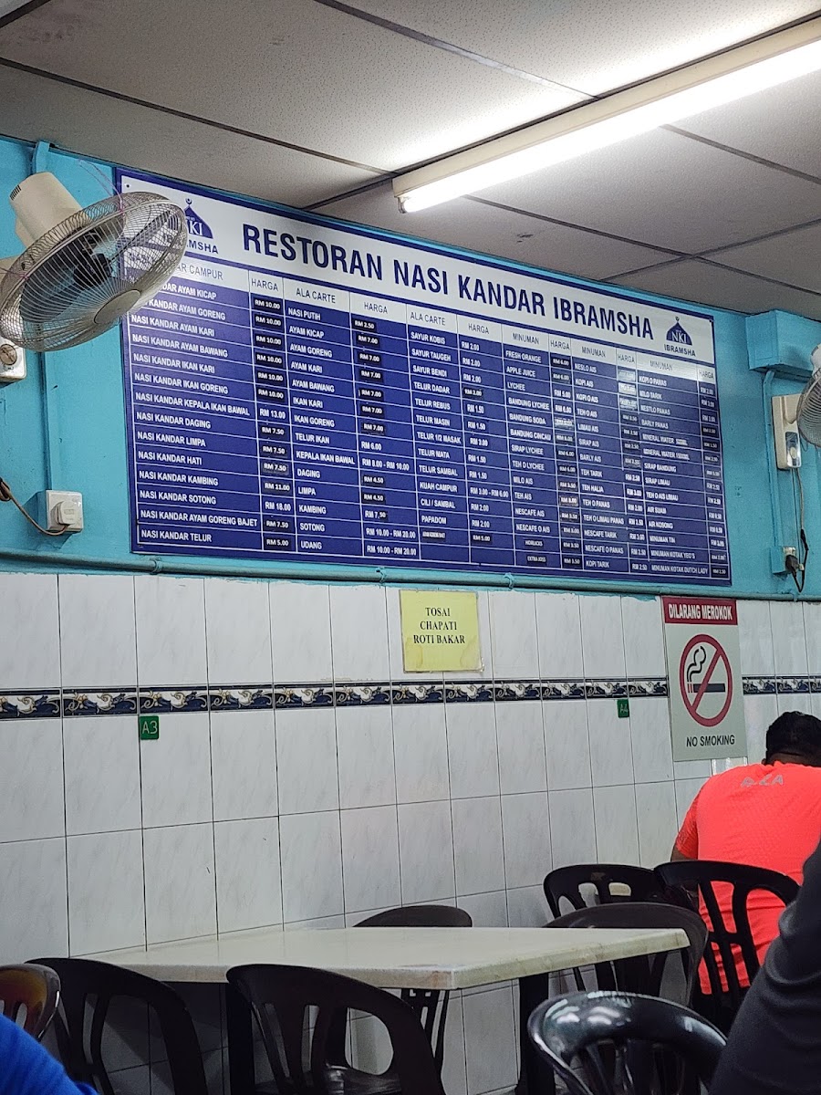 Restoran Nasi Kandar Ibramsha Sdn. Bhd. Photo Menu 5