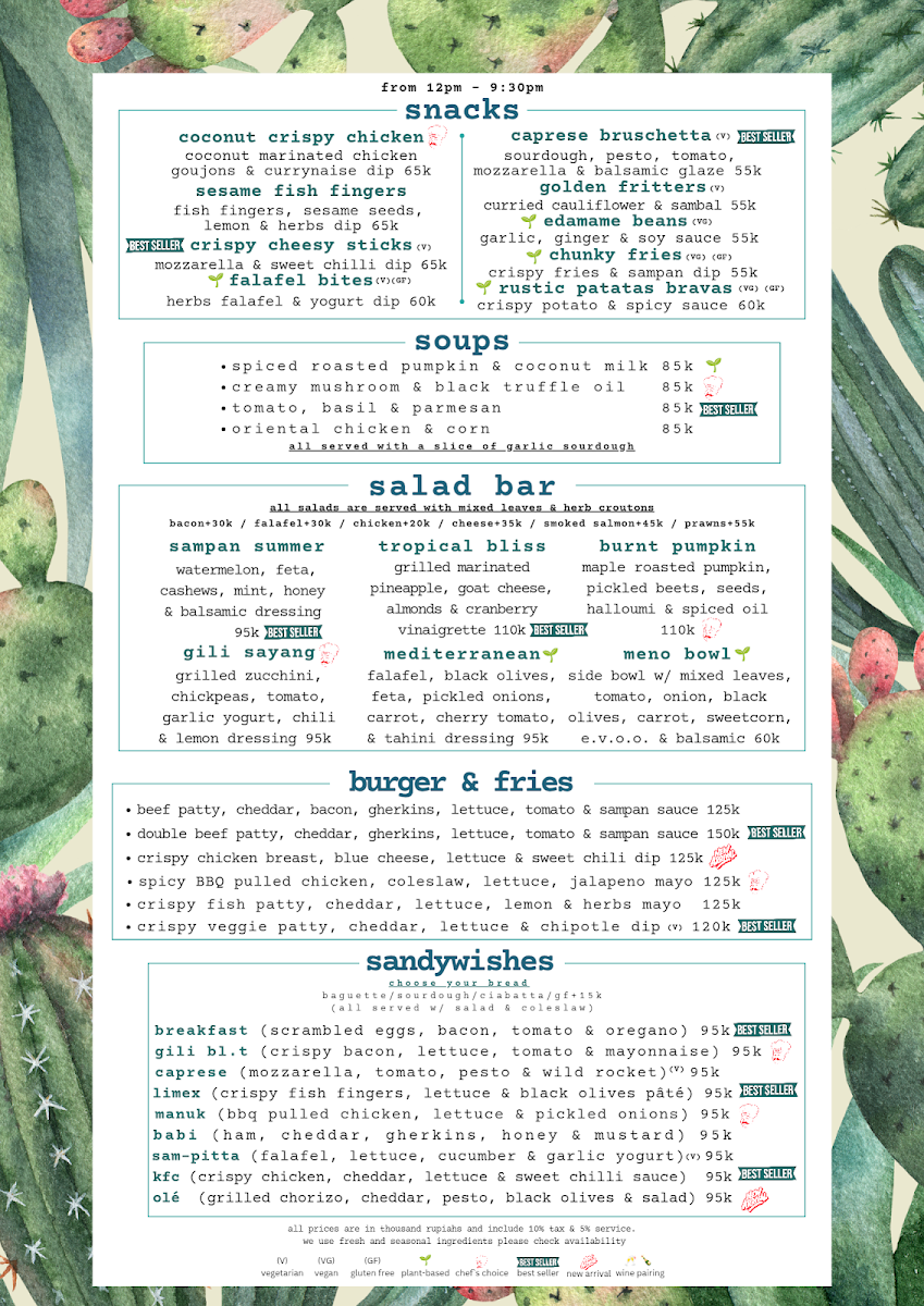 Taste Café & Restaurant Photo Menu 2