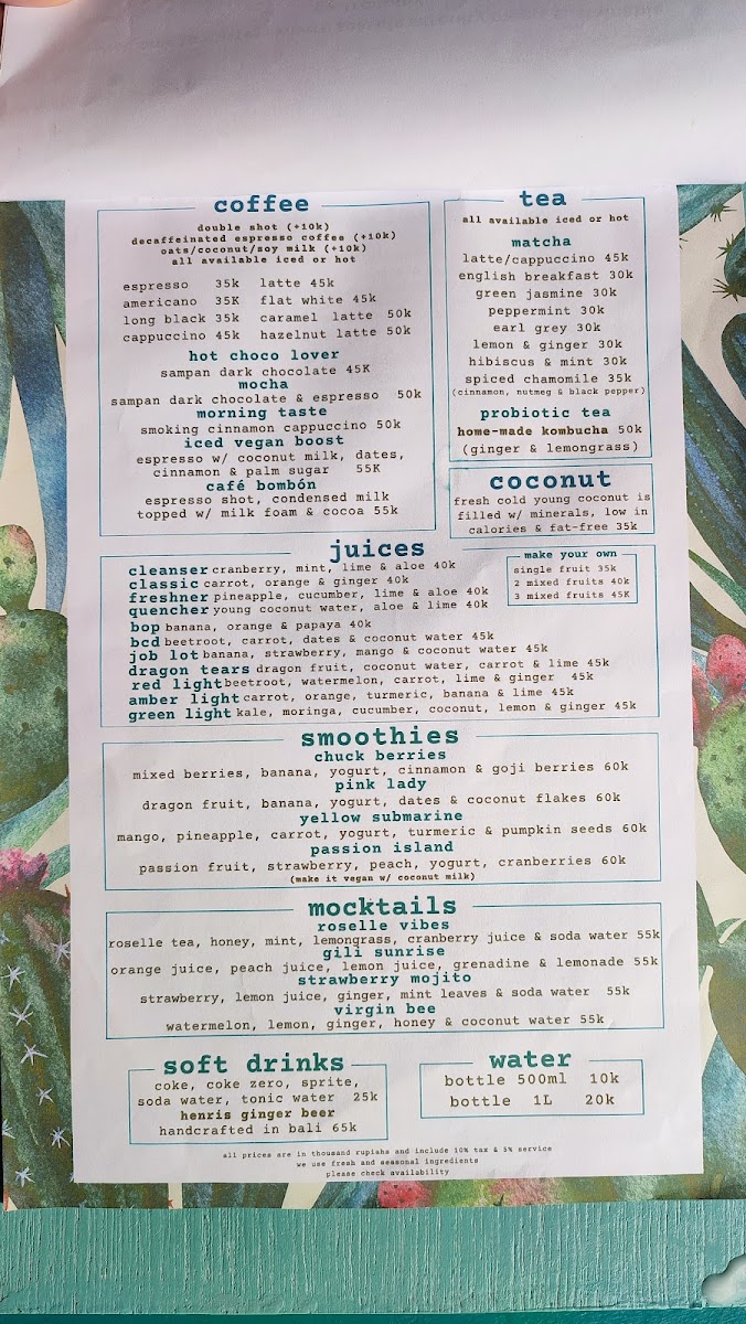 Taste Café & Restaurant Photo Menu 8