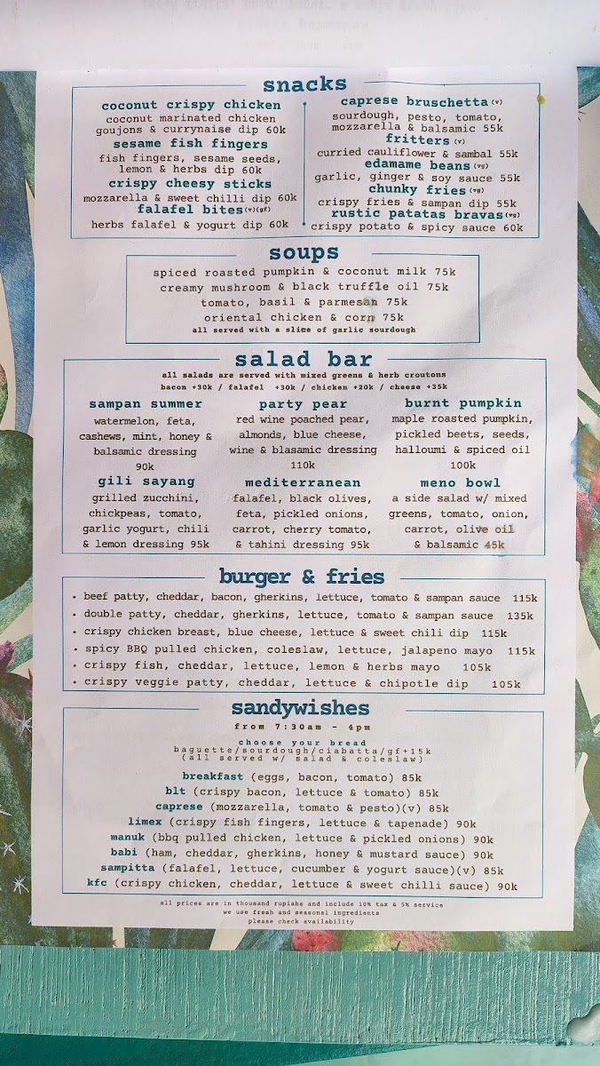 Taste Café & Restaurant Photo Menu 9
