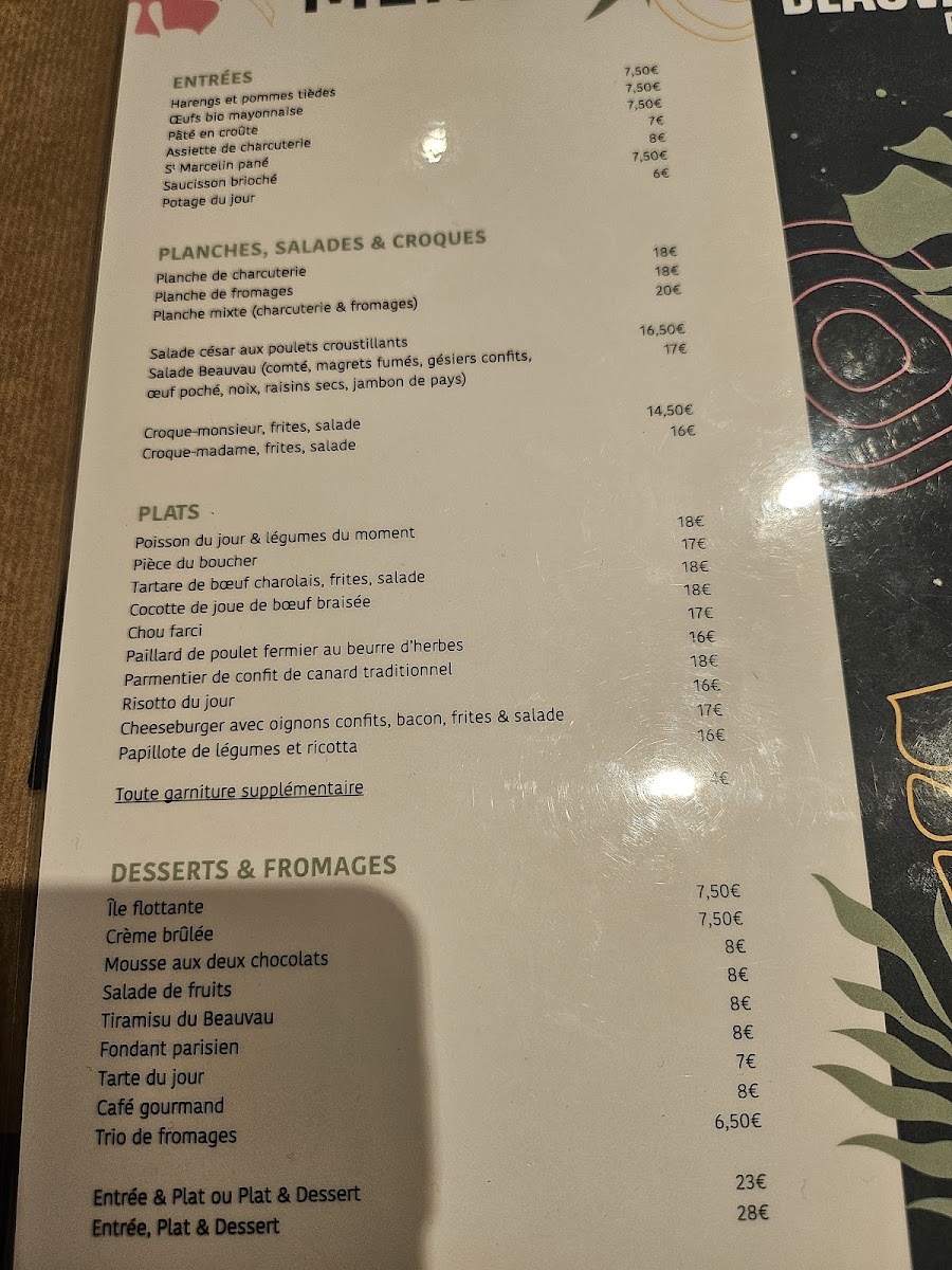 Café Beauvau Photo Menu 4