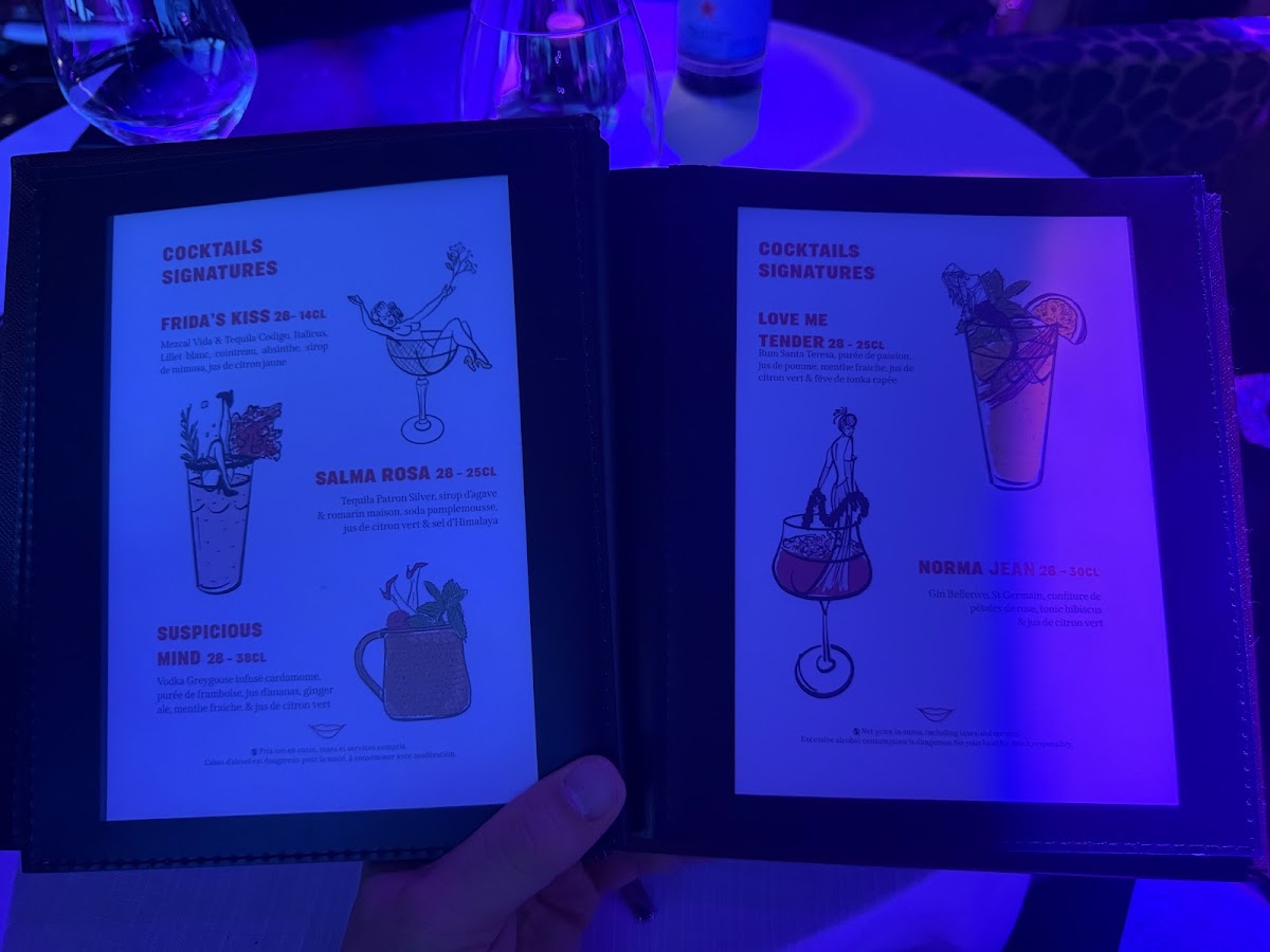 Medusa Cannes Photo Menu 2