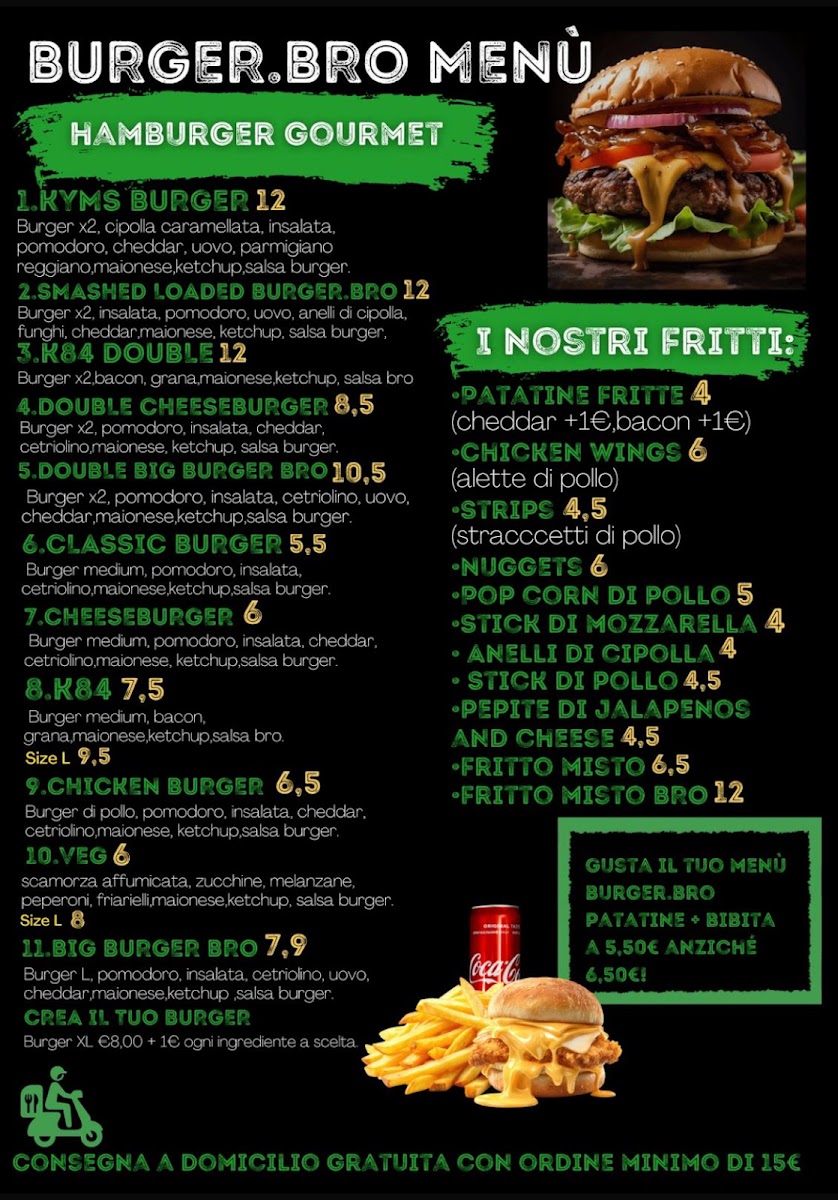 BURGER.BRO Photo Menu 2