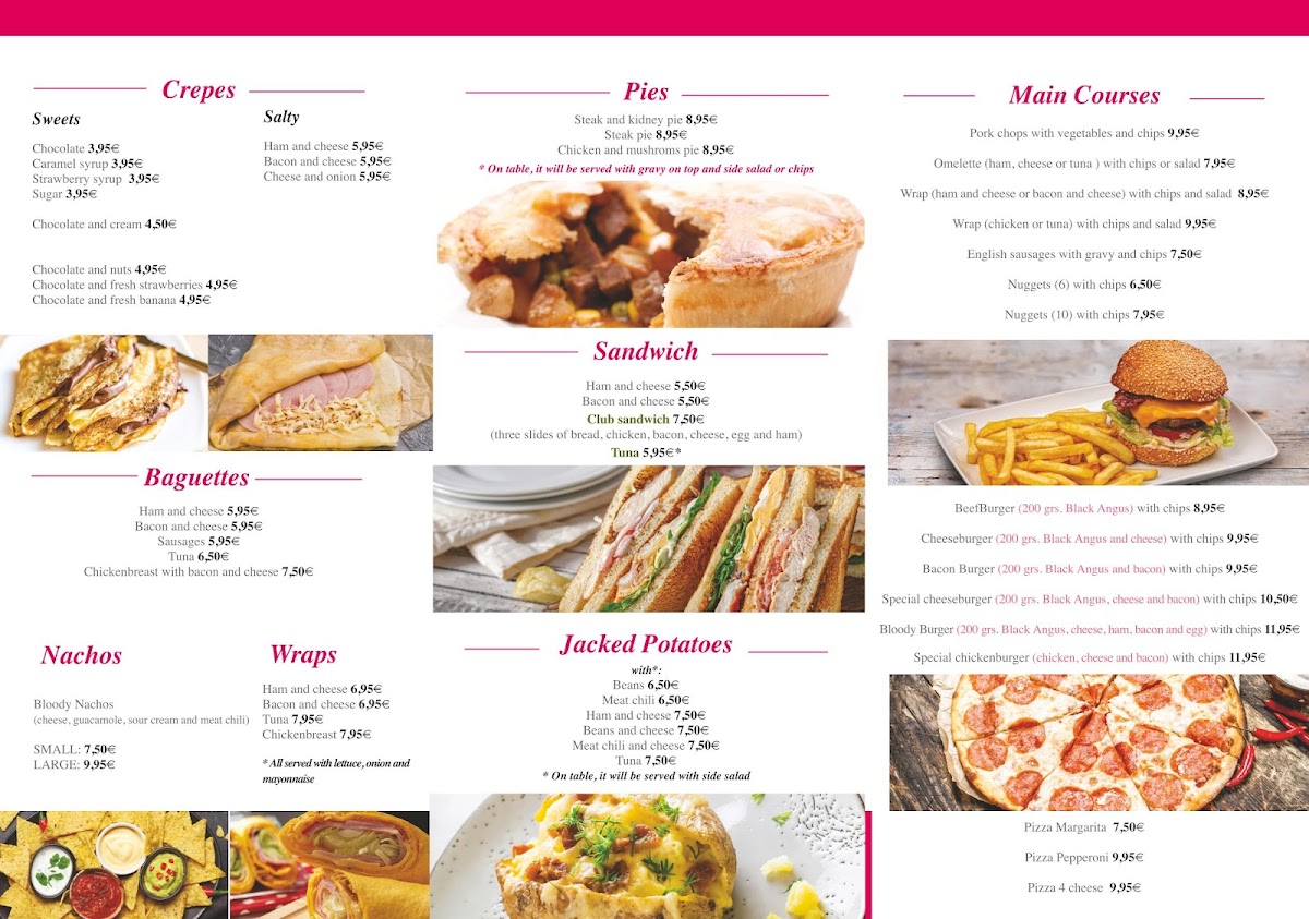 BLOODY MARY Photo Menu 1