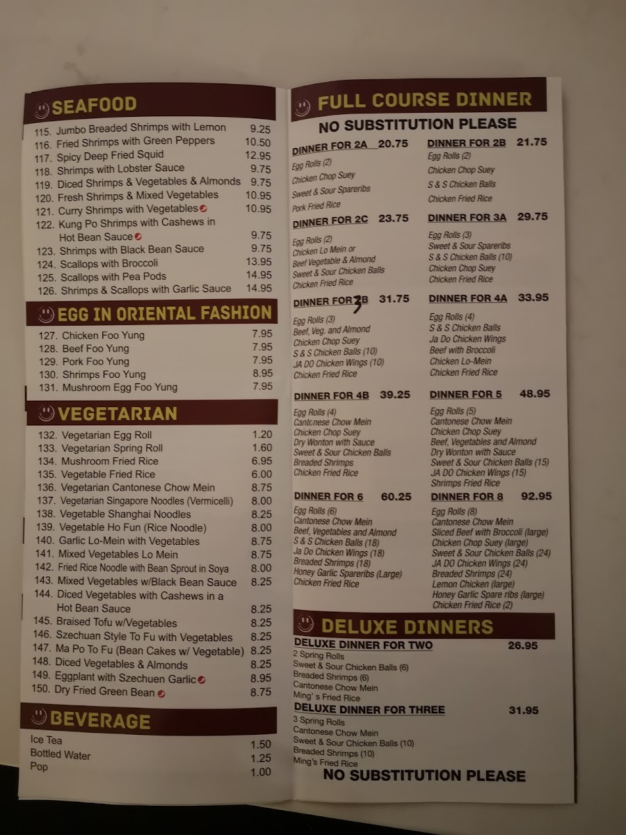 Ming's Garden Restaurant (Richmond Hill) Photo Menu 10