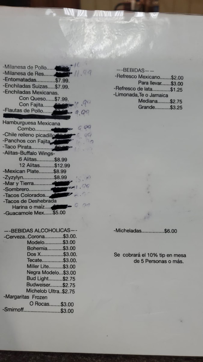 El Pulpo Mariscos Y Mas Photo Menu 1