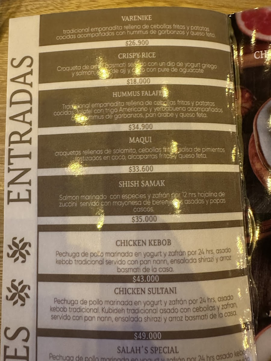 Za'farān persian restaurant Photo Menu 7