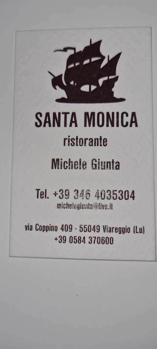 ristorante Santa Monica Photo Menu 2