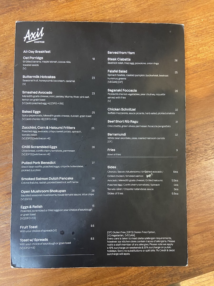 Axil Coffee Roasters Hawthorn Photo Menu 5