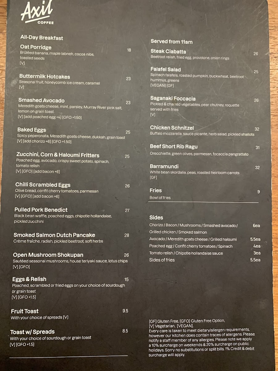 Axil Coffee Roasters Hawthorn Photo Menu 6