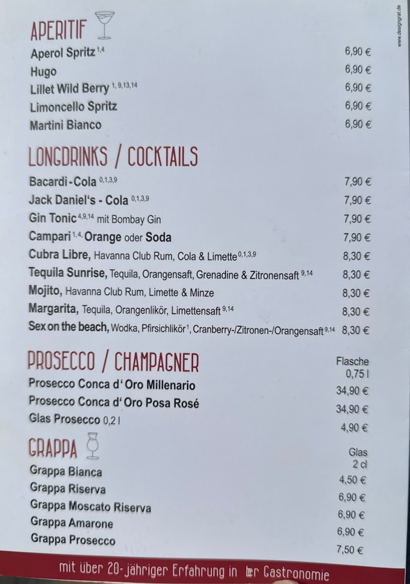 La Strada 8 - Espresso Bar & Pizzeria Photo Menu 8
