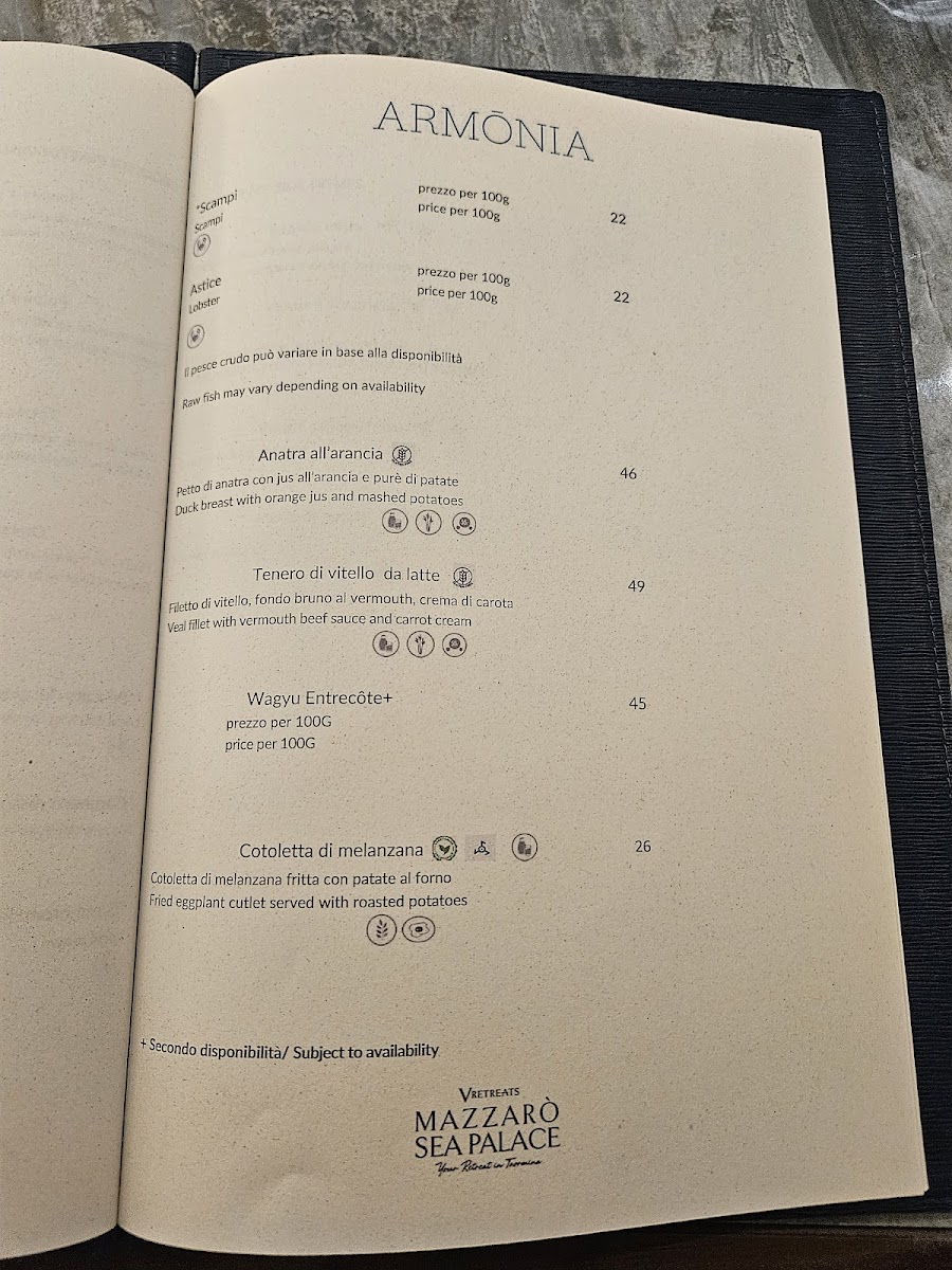 Armònia Restaurant Photo Menu 3
