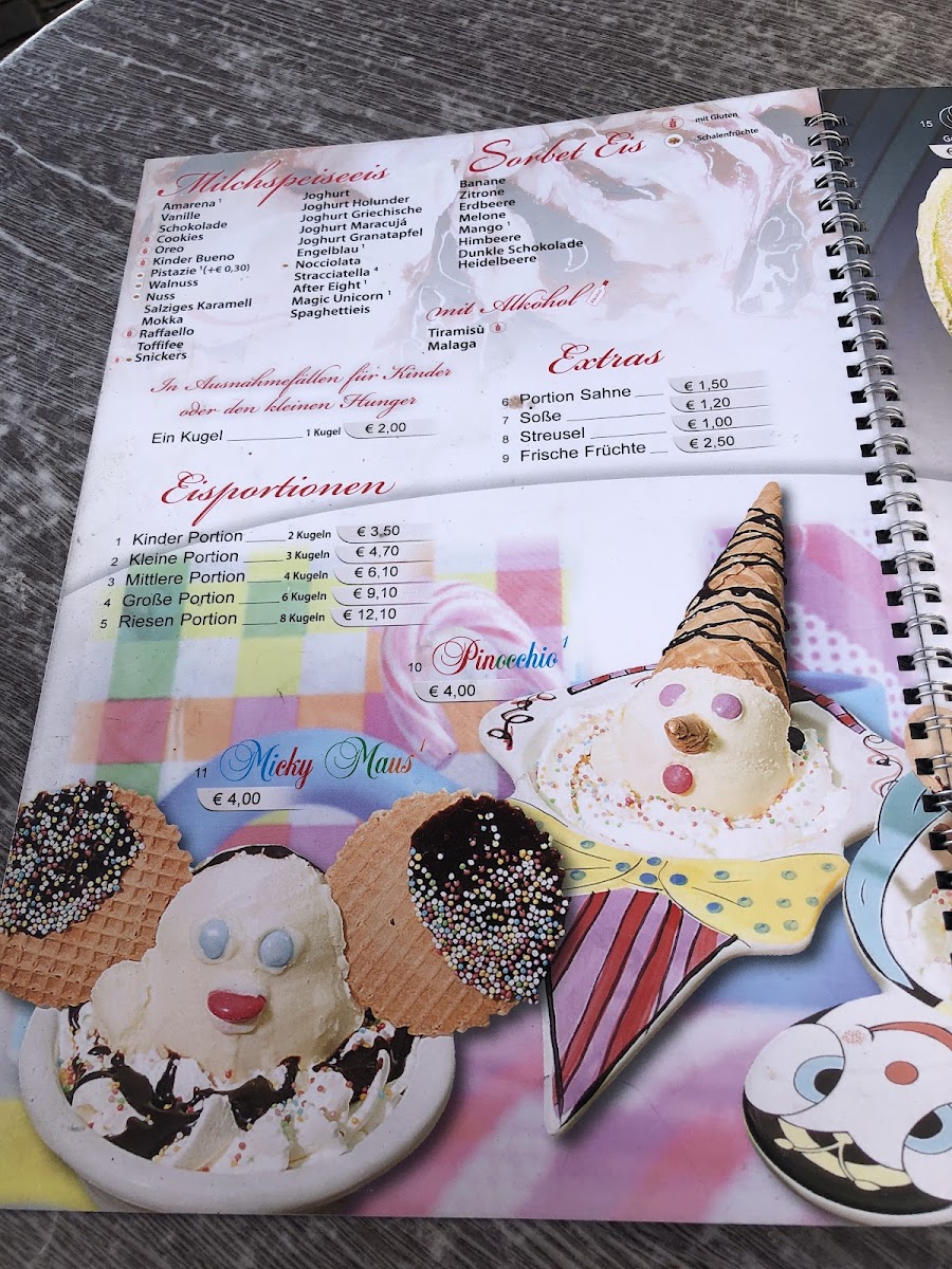 Eiscafé La Dolce Vita - Bonn Photo Menu 2